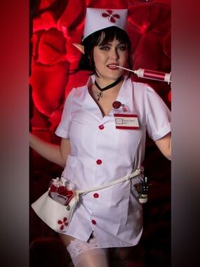 Isekai Slow Life Nurse Baity Cosplay Costume